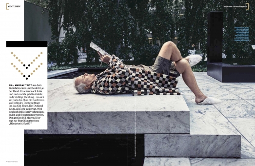 Production Marco Grob GQ Germany Editorial Billy Murray Moma Museum Production Marco Grob GQ Germany Editorial Billy Murray Moma Museum