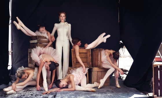 Production Bal Harbour Magazine Ballet Dancers Female Model Alisa Ahmann Crates Production Bal Harbour Magazine Ballet Dancers Female Model Alisa Ahmann Crates