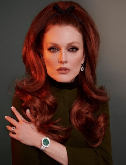 Andreas Ortner Chopard Julianne Moore 70s Hair Frontal Fashion Photographer Andreas Ortner Chopard Julianne Moore 70s Hair Frontal