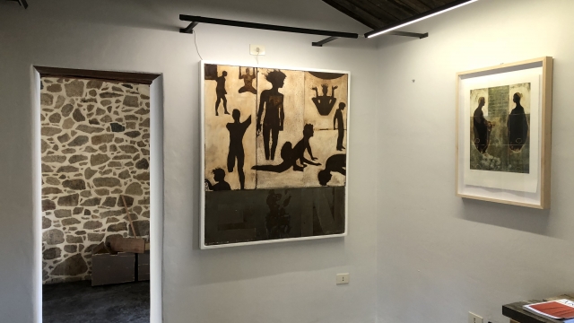 Painter Stefano Sanna SaSa Art Gallery in San Pantaleo Sardinia Italy